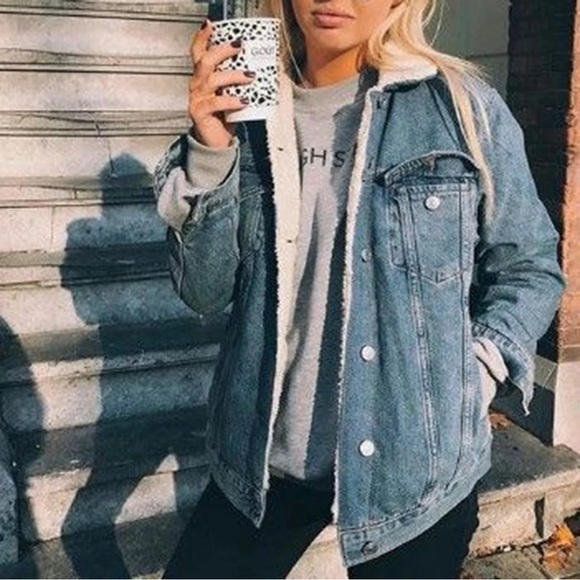 Denim Sherpa jacket - Picture 8 of 8